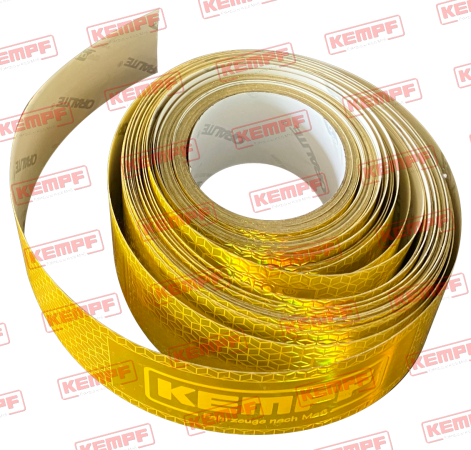 139337 Kempf Konturmarkierung, gelb, 55mm, für Festaufbauten